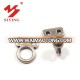 Custom metal hook and eye,and bar or clasp closure buttons for trousers